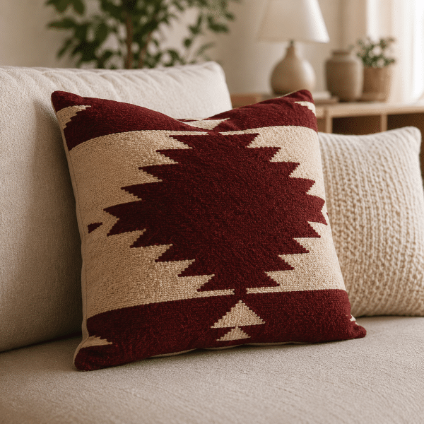 OSUM — Handwoven Albanian Wool Cushion