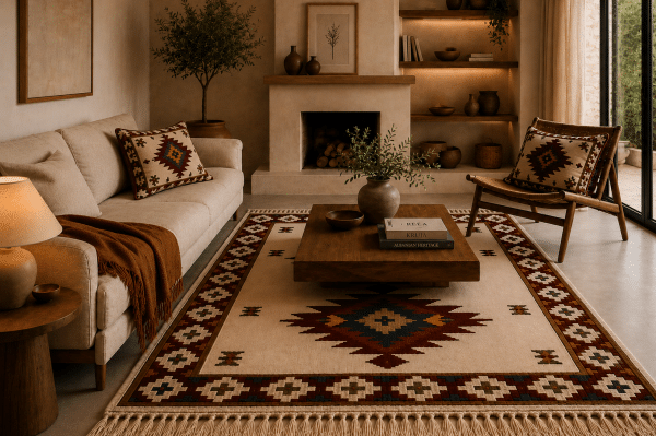VJOSA — Handwoven Albanian Wool Carpet