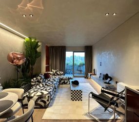 Sallon modern apartament Lion Park Tirane